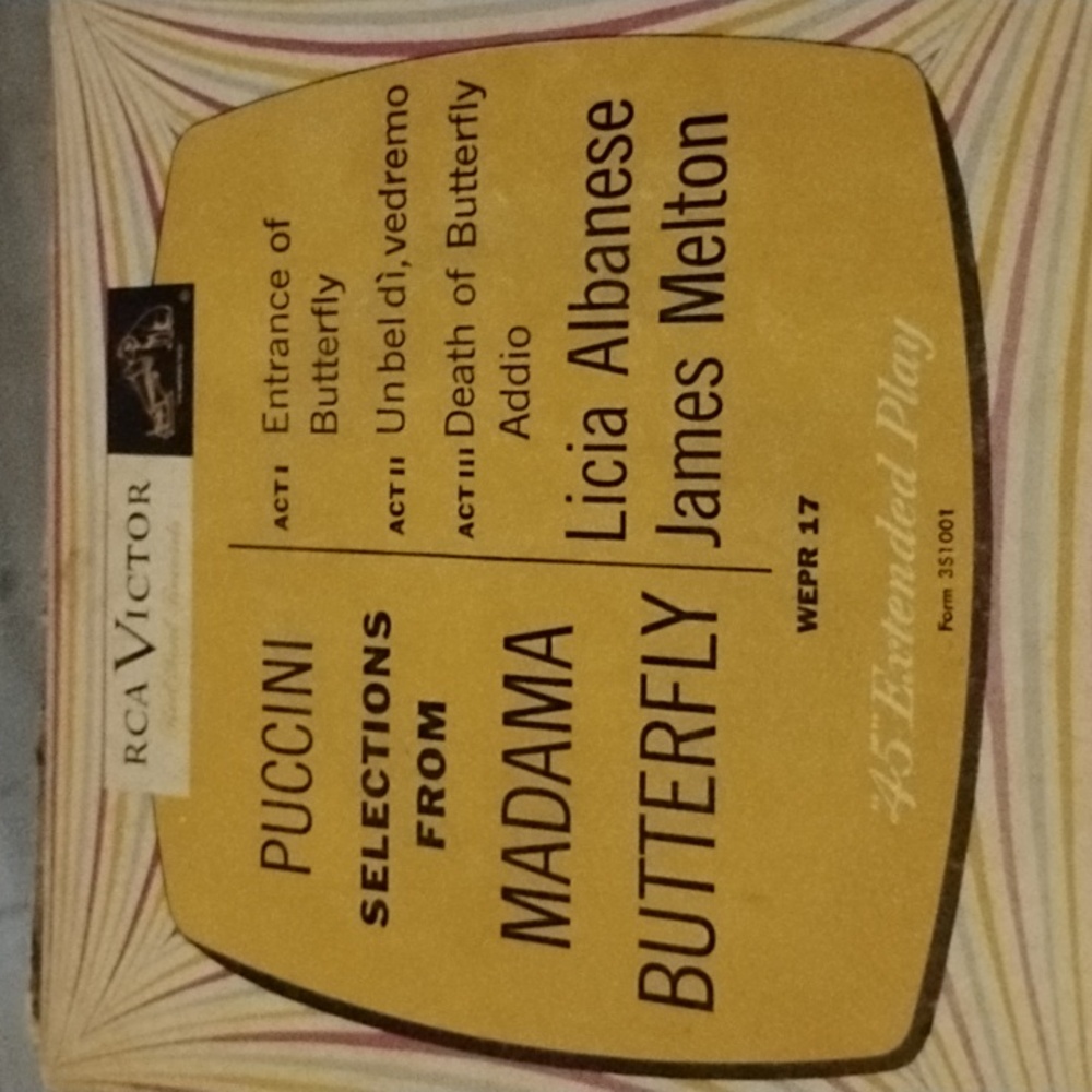 Vintage vinyl 45